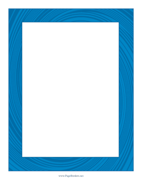 Blue Spiral page border