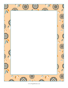 Dreamcatchers page border