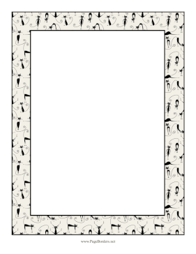 Fancy Cats page border