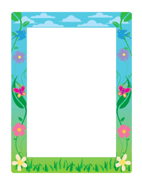 spring page border